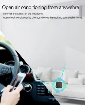 Smart WIFI+IR de la APLICACIÓN de control remoto por Infrarrojos aire acondicionado/TV Puente Universal trabajar con Alexa /página principal de Google para el hogar inteligente