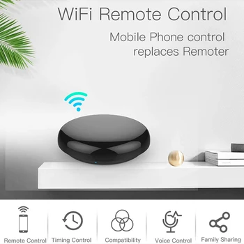 Smart Wireless WiFi-mando a distancia IR Tuya/la Vida Inteligente WiFi Infrarrojos de control Remoto de Aire Acondicionado, TV Con Alexa Google