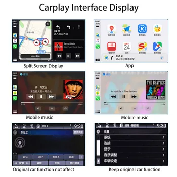 SmartPhone Actualización de la Interfaz CarPlay Inalámbrico iPhone de Apple CarPlay para Volkswagen Phaeton Android 31678