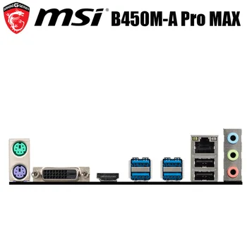 Socket AM4 MSI B450M-PRO MAX de la Placa base AMD Ryzen DDR4 32 GB AMD Ryzen Gen3 (R5/R7/R9) de Escritorio MSI B450 Placa base AM4 AMD B450