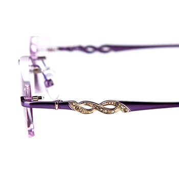 SOOLALA de Titanio Montura Gafas de Lectura de Corte de Diamante Lentes Claros Anti-fatiga de los Anteojos +1.0 +1.5 +2.0 +2.5 +3.0 +3.5