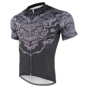SOTF Negro Simetría de Impresión Transpirable Jersey de Ciclismo en Bicicleta de Carretera Ropa de Bicicleta de Montaña de la Camisa de Jersey de Ciclismo de Manga Corta de los Hombres