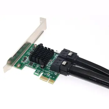 SSU SA3004 Adaptador de la Tarjeta de 4 Puertos 6G PCI-E para SATA3.0 Expansión Minero Adaptador de Tarjeta SSD de IPF de Minería de datos Controlador de la Tarjeta de