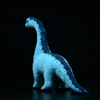 Surper Lindo Simulación Brachiosaurus Suave De Peluche De Juguete De Felpa Azul Dinosaurio Muñeca Modelo De La Vida Real De Los Animales Para Los Niños Regalo De Cumpleaños 217