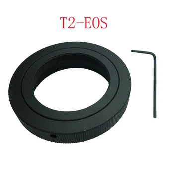 T2 T Montura Para Canon-EOS T2-EOS Anillo de la Lente Adaptador de 5D, 7D, 50D, 60D, 550D 500D 600D 700D 1000D 1200D T5i T4i T3i T2i T1i