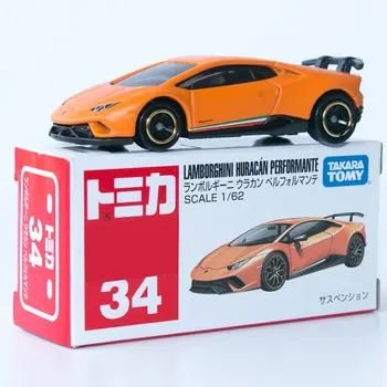 Takara Tomy Tomica Nº 34 Lamborghini-Huracan Performante (Caja) 1 : 62 Escala Fundido de Coches de Juguete de Modelo para los Niños