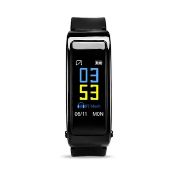 Talkband Y3 Plus Smart Watch con Auriculares Inalámbricos Monitor de Ritmo Cardíaco con el Podómetro Smartwatch Reloj para conectar IOS de los Teléfonos Android 23822