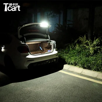 Tcart de la Policía de la Luz estroboscópica luz Intermitente de advertencia de la luz del Coche LED del Camión de Emergencia, lámparas, accesorios para BMW e46 e90 e60 x5 f10 f30 e30 e36