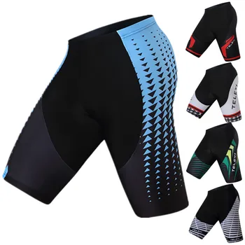 Teleyi 2021 Unisex pantalones Cortos de Ciclismo Pro 3D Gel Acolchado de los Hombres la Ropa de MTB de la Bicicleta a prueba de Golpes Cortos pantalones Cortos de Bicicleta de Descenso Cómodo