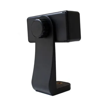 Teléfono móvil de soporte de Trípode De 1/4 Tornillo de Teléfono de la pinza de sujeción Vertical Soporte de 360 Grados de Rotación Selfie Clip Para el iPhone de Samsung, Xiaomi