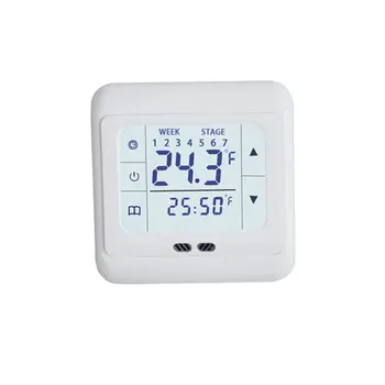 Termorregulador de la Pantalla Táctil Termostato para Calefacción por Suelo calor Sistema Eléctrico de Calefacción Controlador de Temperatura Con el Bloqueo Niño