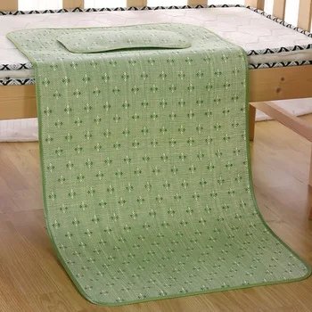 Textiles para el hogar Infantil de Verano de la cama mat fresco mat kit (60*120cm mat +20*37cm la almohada) de la Cuna de la estera de fibra de la planta 2pcs/set niños de la cubierta de la cama