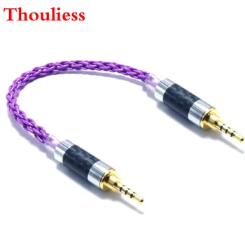 Thoulies HIFI 2.5 mm TRRS Equilibrada Macho de 2,5 mm TRRS Equilibrada Macho Cable del Adaptador de Audio de 2,5 mm 2,5 mm TRRS Equilibrio Cable