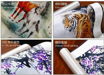 Tigre de pintura de Arte Chino de la Pintura de la Oficina de la Casa de la Decoración de la pintura 20190824027