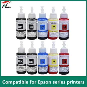 Tinte kit de Recarga de Tinta para Epson L100 L110 L120 L132 L210 L222 L300 L312 L350 L355 L362 L366 L550 L555 L566 impresora Envío Gratis