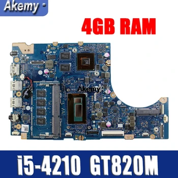 TP300LD GT820M/2G i5-4210CPU 4 gb de RAM y Placa base De Asus TP300LAB TP300LA Q302LA Q302L TP300 TP300L TP300LJ de la Placa base del ordenador Portátil
