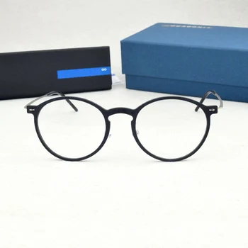 TR90 Marca de la Ronda de gafas de mujer de Diseño de Lentes ópticos Marco de los Hombres de metal de la Vendimia de la prescripción de lentes Miopía ordenador espectáculo
