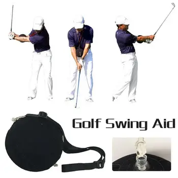 Trainging Sida 15cm Swing de Golf Asistente de Entrenamiento de Golf Negro Fuerte al aire libre, campo de Golf de la Corrección de la Postura