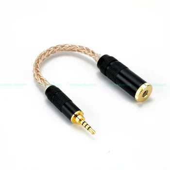 TRRS 2.5 mm Macho A 4.4 mm Hembra Balanceado Cable Convertidor de OCC Cable de Audio de SONY Cable Balanceado