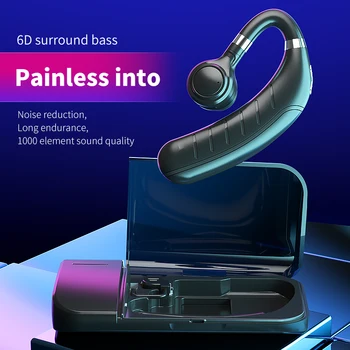 TWS Auricular Inalámbrico Bluetooth 5.0 Auriculares Deporte en Ejecución Auriculares Auriculares Con Micrófono Para el Teléfono Inteligente Xiaomi Samsung, Huawei, LG