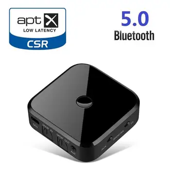 TX16 Receptor de Audio Bluetooth Transmisor Apt-x de alta fidelidad de Audio Inalámbrico Adapte SPDIF Óptico de la Fibra Para Smartphone, PC, TV de Auriculares