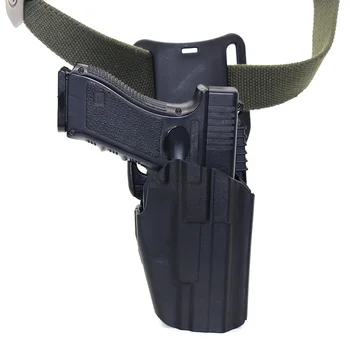 Táctica 579 GLS Pistolera para Glock 17 19 CZ 75 WALTHER P99C S & W Colt 1911S Caza Universal de la Pistola de la Funda, Clip de Cinturón Caso