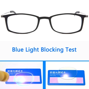 Ultra Delgada de Gafas de Lectura para los Hombres las Mujeres de la Hipermetropía Anti Luz Azul Magnificar las Gafas de Presbicia Óptica de fotograma completo negro +1.5 +2.5