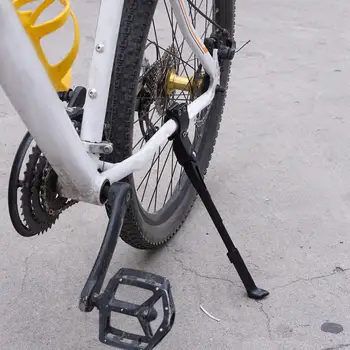 Ultraligero bicicleta de montaña bicicleta de carretera soporte ajustable 26 27.5 29 de manera 700c de aparcamiento para bicicletas pata de cabra lateral del chasis trasero Dropshipping