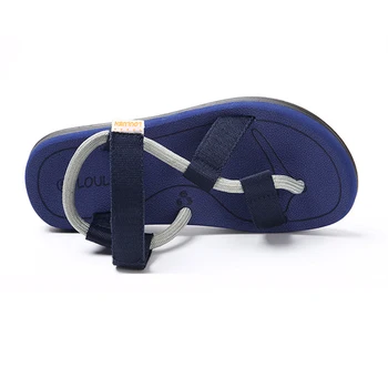 Unisex 2019 nueva de playa de verano de los zapatos de los hombres sandalias de roma de ocio transpirable clip de dedo es genial procrastinar de doble propósito de la sandalia macho