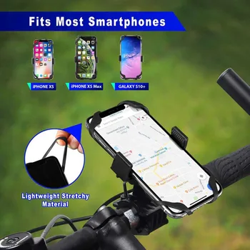 Universal de la Bicicleta de la Motocicleta de Montaje soporte para Teléfono de la Bici del Manillar Clip de Soporte de Bastidor de la Motocicleta del Manillar Titular del Teléfono Para el iPhone Samsung