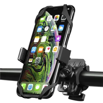 Universal de la Bicicleta de la Motocicleta de Montaje soporte para Teléfono de la Bici del Manillar Clip de Soporte de Bastidor de la Motocicleta del Manillar Titular del Teléfono Para el iPhone Samsung