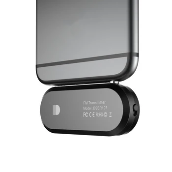 Universal Transmisor de FM Inalámbrica o Adaptador con conector de 3,5 mm para Xiaomi para el iPhone IOS Android de Altavoces del Automóvil