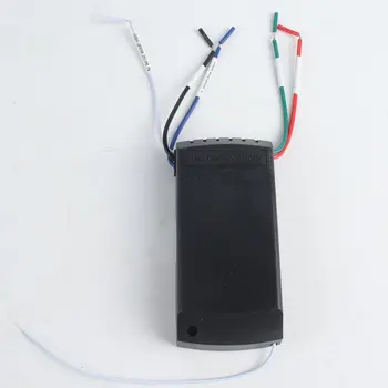 Universal Ventilador de Techo Lámpara de Control Remoto Kit de 110-240V Sincronización Inalámbrica Interruptor de Control Ajusta la Velocidad del Viento Transmisor Receptor