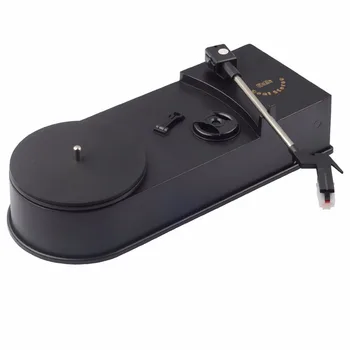 USB Portátil Mini Giradiscos de Vinilo Reproductor de Audio Giradiscos de Vinilo a MP3/WAV/CD Converter Mini Fonógrafo Tocadiscos Registro EC008-1U