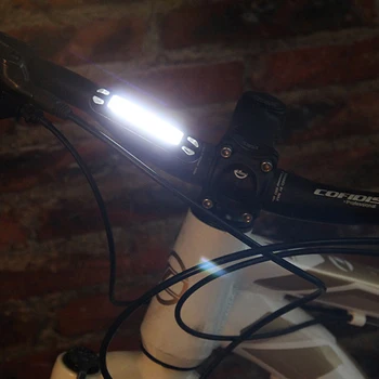 USB Recargable Impermeable LED de Bicicletas de Ciclismo en Bicicleta Luz Delantera de la Bicicleta Accesorios 100 Lúmenes de Luz Posterior de la Cola de Bicicletas Conjunto de la Lámpara