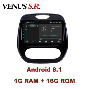 VenusSR Android 8.1 de Coches Reproductor de DVD de la Navegación GPS Multimedia Para Renault Captur CLIO Samsung QM3 estéreo del coche de wifi