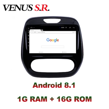 VenusSR Android 8.1 de Coches Reproductor de DVD de la Navegación GPS Multimedia Para Renault Captur CLIO Samsung QM3 estéreo del coche de wifi