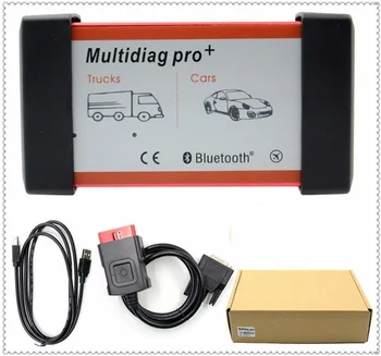Verde de la Junta de Multidiag pro con Bluetooth vd tcs cdp pro para los Coches/los Camiones obd2 vdijk autocoms pro OBD2 herramienta de diagnóstico