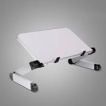 Vmonv 360 Portátil Plegable Mesa de Cama, de Mesa Ergonómica Notebook, Laptop Stand Titular para 11-17 Pulgadas de Lenovo, Dell, Acer Macbook