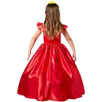VOGUEON de Lujo Vestido de las Niñas de Impresión Elena Aventura Vestidos de Navidad de Cosplay de la Princesa Disfraz de Niño de la Fiesta de Cumpleaños de Vestir Ropa