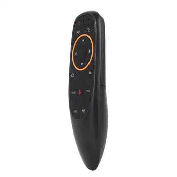Voz, Control Remoto 2.4 G Ratón Inalámbrico Aire Micrófono Giroscopio IR de Aprendizaje para Android TV Box T9 H96