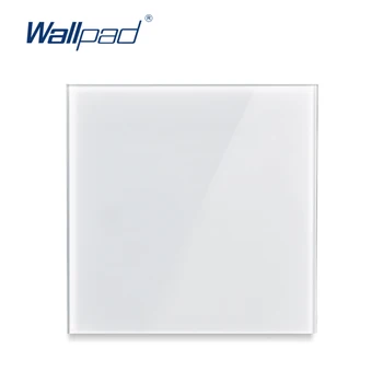 Wallpad L6 Templado De Vidrio Blanco Único Panel De La Cubierta En Blanco Decorativo Para La Caja Vacía 8409