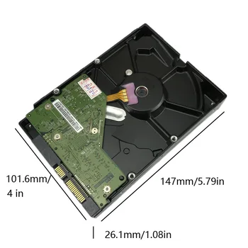 WD Negro 500G disco duro juego de escritorio gamer de juegos mecánicos disco negro de puerto serie 7200 64M 9104