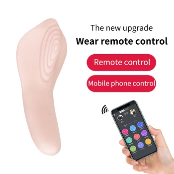 Wearable de la Mariposa Vibrador Con Bluetooth APP de Control Remoto Invisible Bragas Vibrador Para Mujeres Estimulador de Clítoris Juguetes Sexuales