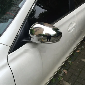 WELKINRY auto del coche de la cubierta para el Toyota Mark X GRX13 2009-2019 ABS cromado ala fender retrovisor de la puerta de espejo de la reflexión de recorte