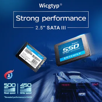 Wicgtyp de 2,5 Pulgadas SATA III 6 gb/S SATA II SSD de 64 GB, 128 GB 256 gb de almacenamiento 512 GB, 1 TB de Disco de Estado Sólido de 2,5