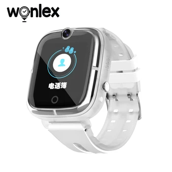 Wonlex KT07 Reloj Inteligente Niños 2G GPS WIFI SOS Llamada de Teléfono Anti-pérdida de Localizador Impermeable Smart-Watch Bebé de la Cámara del Reloj del Regalo de Cumpleaños
