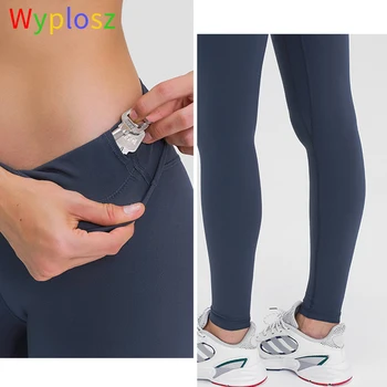 Wyplosz Yoga Pantalones De Cintura Alta Alta Compatibilidad Con Los Deportes De Mujer Mallas De Fitness Con Pantalones Inconsútiles Del Polainas Ropa De Gimnasia Deportiva