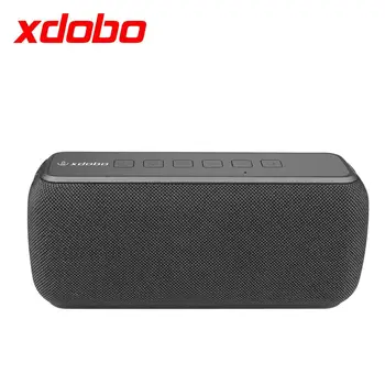 XDOBO 50W Altavoces Bluetooth Portátil Inalámbrico al aire libre, Reproductor de Música Bass Subwoofer IPX5 Impermeable Asistente de Voz de la Barra de sonido X7