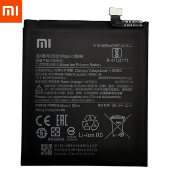 Xiao Mi Original BM4R de la Batería De Xiaomi Mi 10 Lite 5G BM4R Genuino de Reemplazo de la Batería para Teléfono de la 4160mAh Con Herramientas Libres